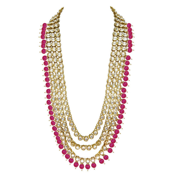 Yukkti Ruby Necklace Set