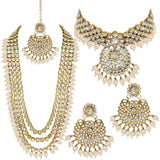 Yukkti White Necklace Set
