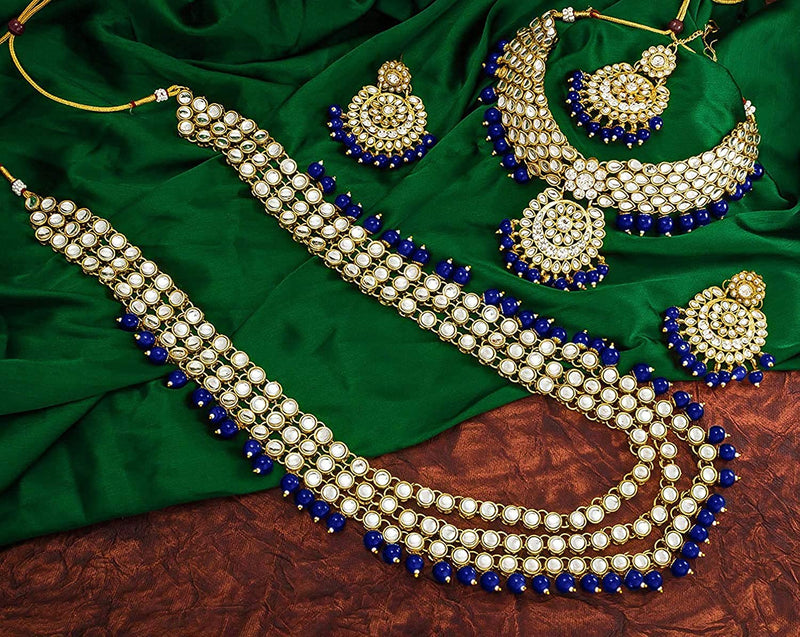 Yukkti Blue Necklace Set