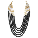 Darshini Black Necklace Set