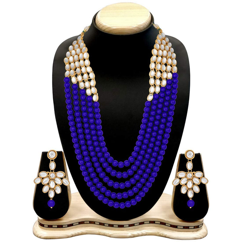 Darshini Blue Necklace Set