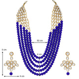 Darshini Blue Necklace Set