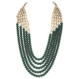 Darshini Green Necklace Set