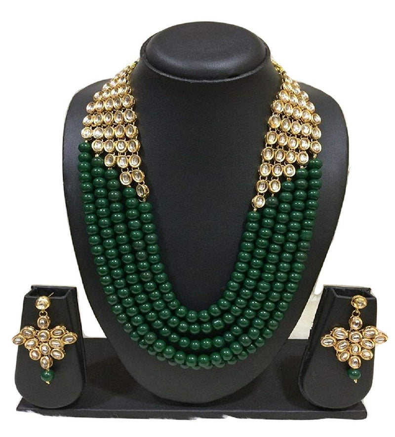 Darshini Green Necklace Set