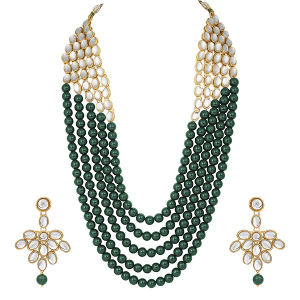 Darshini Green Necklace Set