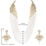 Darshini White Necklace Set