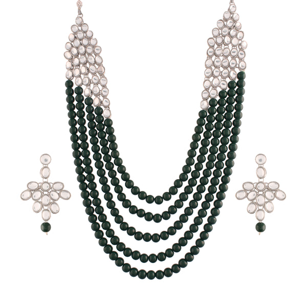 kundan pearls jewellery set