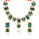 kundan , stones necklace set 