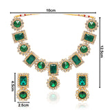 Tanushree Green Necklace Set