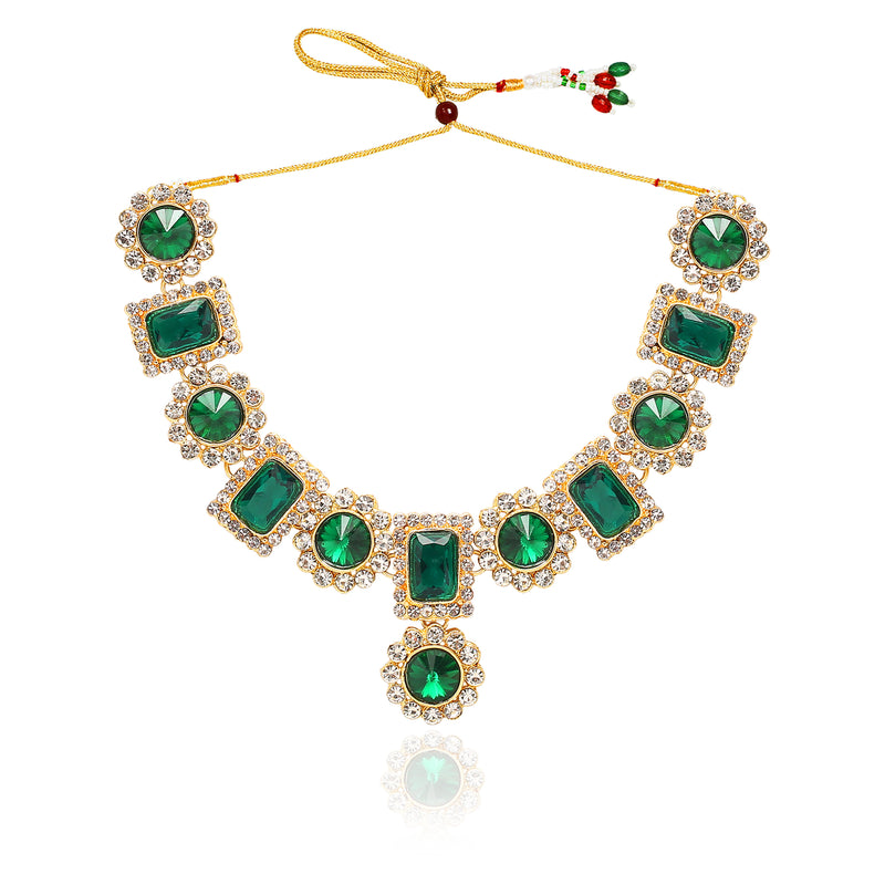 Tanushree Green Necklace Set
