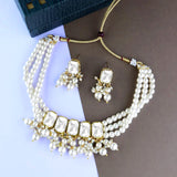 Mrunal White Choker Set
