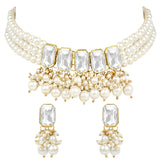 Mrunal White Choker Set