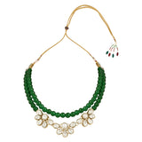Darpan Green Necklace Set