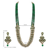 Nurvi Green Necklace Set