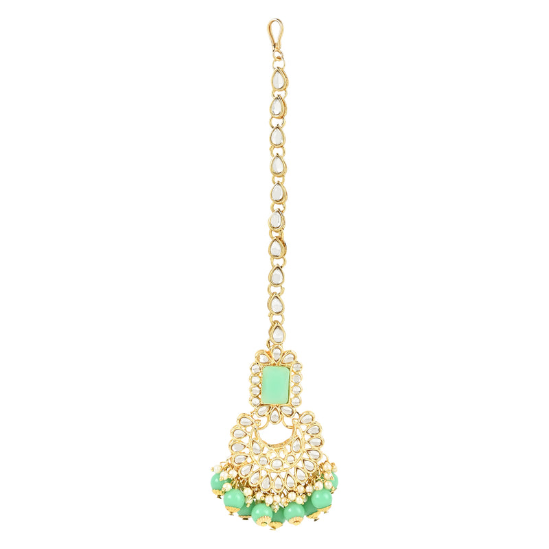 Anshika Mint Choker Set