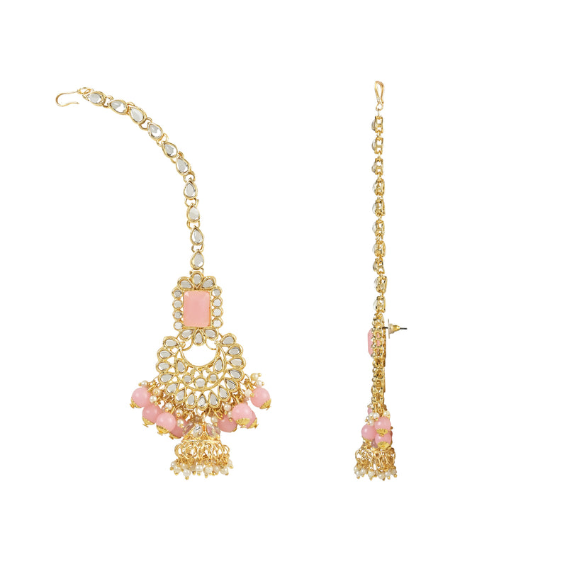 Anshika Pink Choker Set