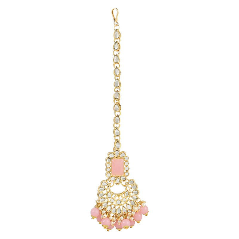 Anshika Pink Choker Set