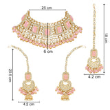 Anshika Pink Choker Set