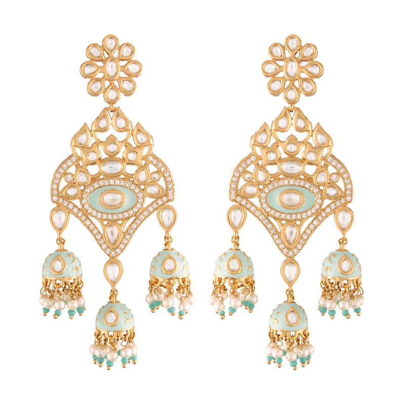 Kausar Mint Earrings