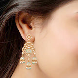 Kausar Mint Earrings