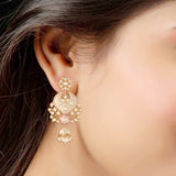 Anum White Earrings