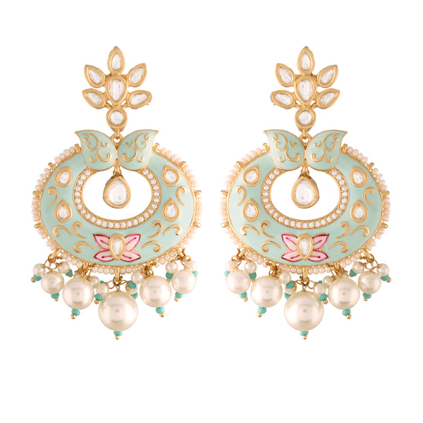 Badr Mint Earrings