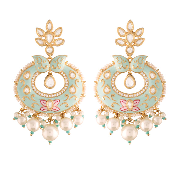 Badr Mint Earrings