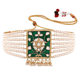 Shailaja Green Choker Set
