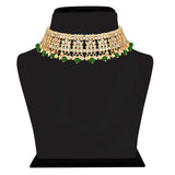 Vidya Green Choker Set