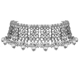 Vidya Rhodium Choker Set