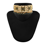 Roshni Black Choker Set