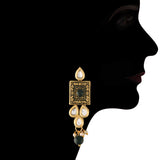 Roshni Black Choker Set