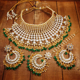 Kashmira Green Choker Set