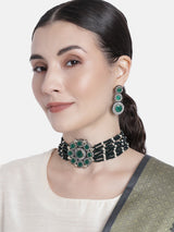 'ANAISHA' Green Choker set