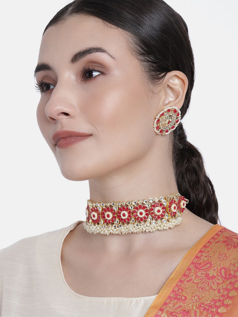 'NATASHA' Pink Necklace Set