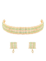 Adishri Mint necklace set