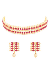 Adishri Pink necklace set .