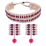 Adishri Pink necklace set .