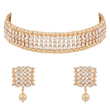 'ADISHRI' Rosegold Necklace Set