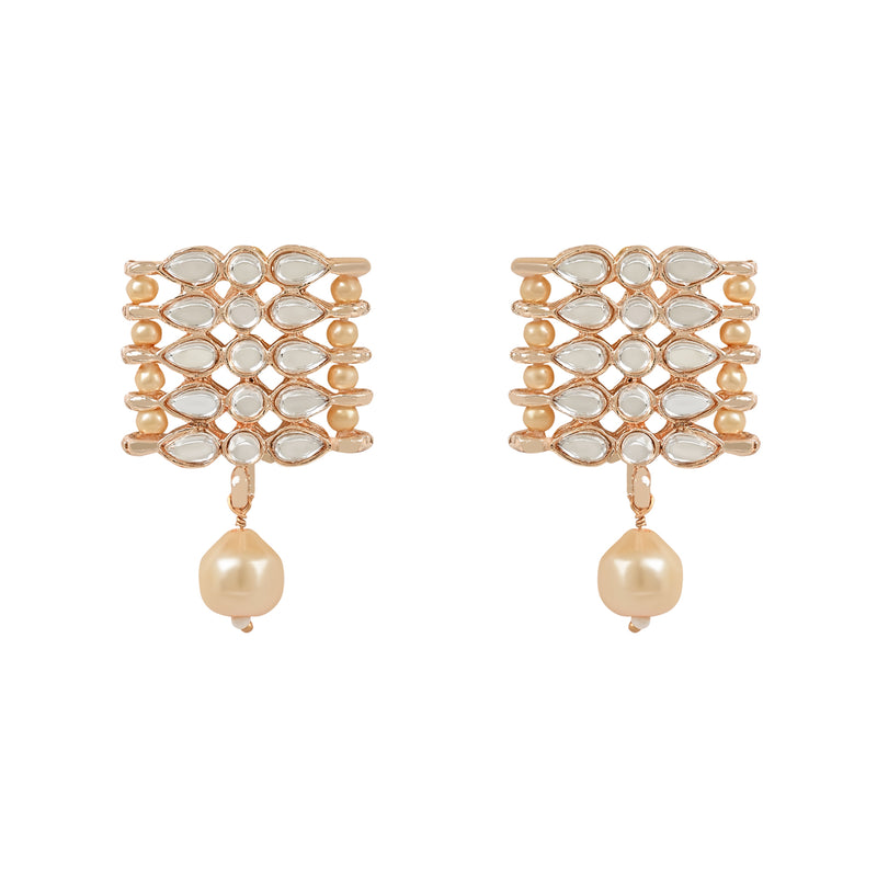 'ADISHRI' Rosegold Necklace Set