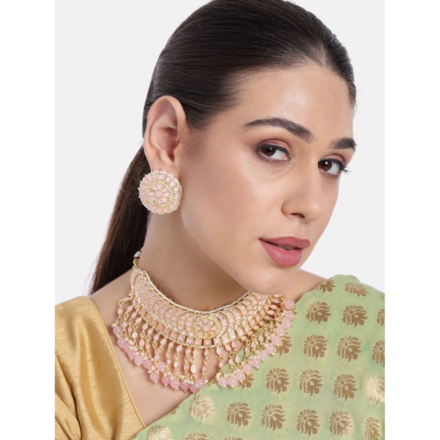 Akira Pink Necklace Set