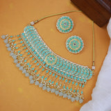 AKIRA' Turquoise Necklace set