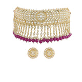 'Akira' Purple Necklace Set