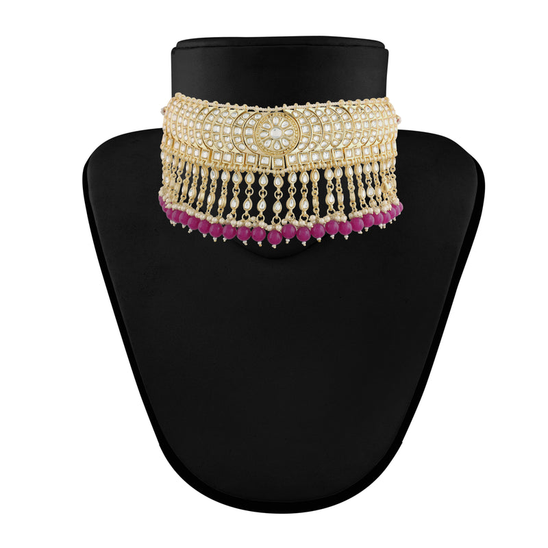 'Akira' Purple Necklace Set