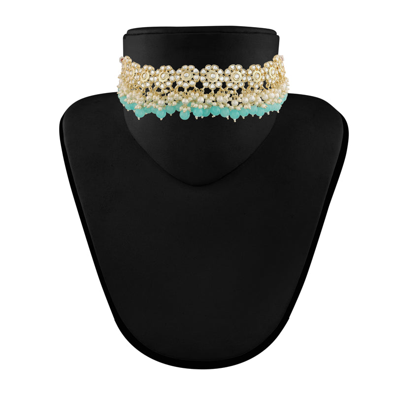 'CHARMI' Mint Necklace Set