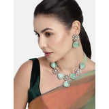' PARINIKA' Mint Jewellery Set