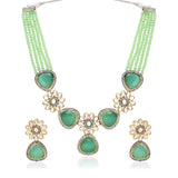 ' PARINIKA' Mint Jewellery Set