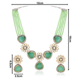' PARINIKA' Mint Jewellery Set