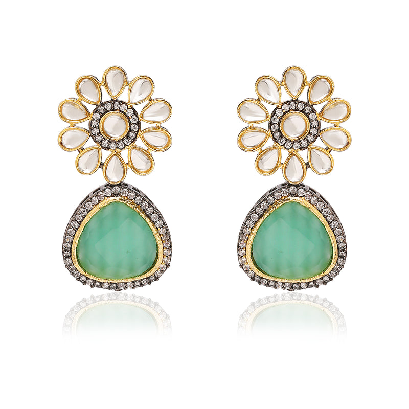 ' PARINIKA' Mint Jewellery Set