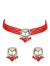 Ria Red Choker